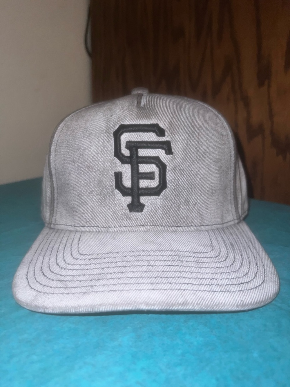 Mitchell & Ness San Francisco Giants dirty wash SnapBack Hat - brand new